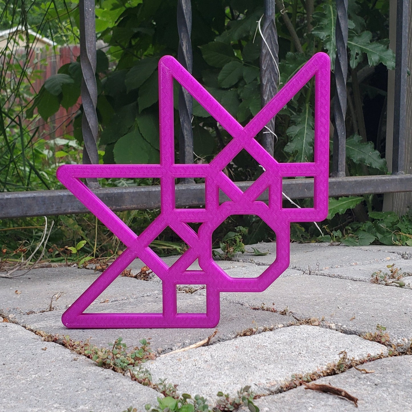 Original Tetrafan in Fuchsia Purple